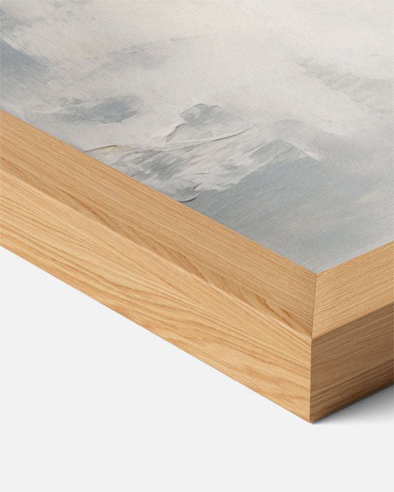 Rustige Beigetinten – abstracte textuur poster in staand formaat