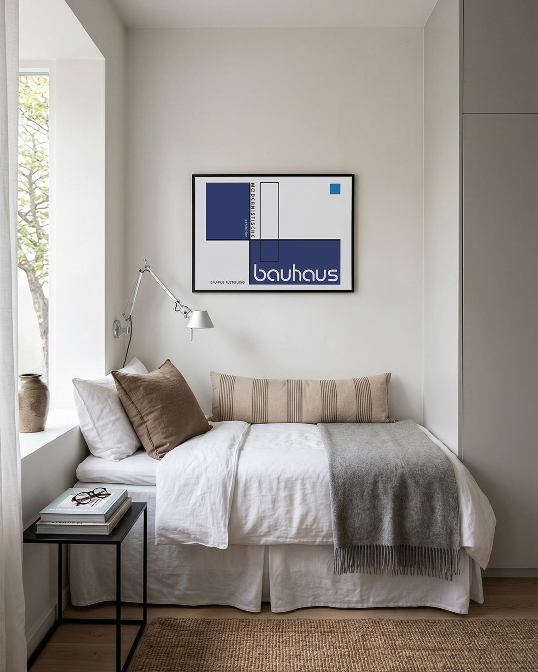 Vorm en balans – moderne Bauhaus wandkunst als poster
