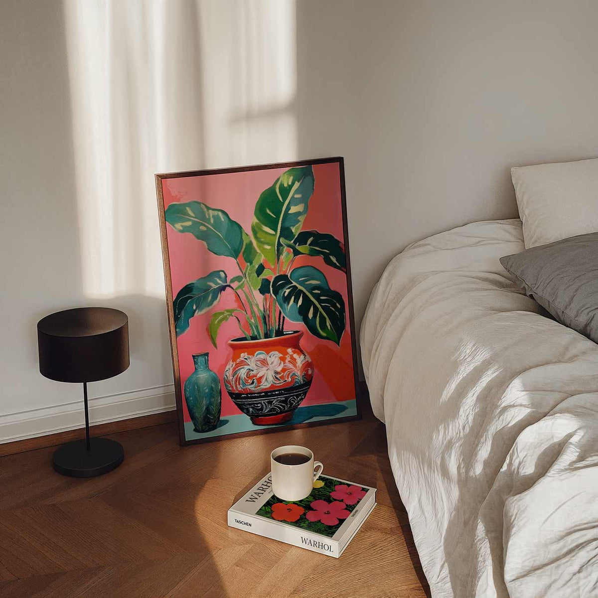 Botanische kunstprint – staande bloemen wanddecoratie van WallArtistic