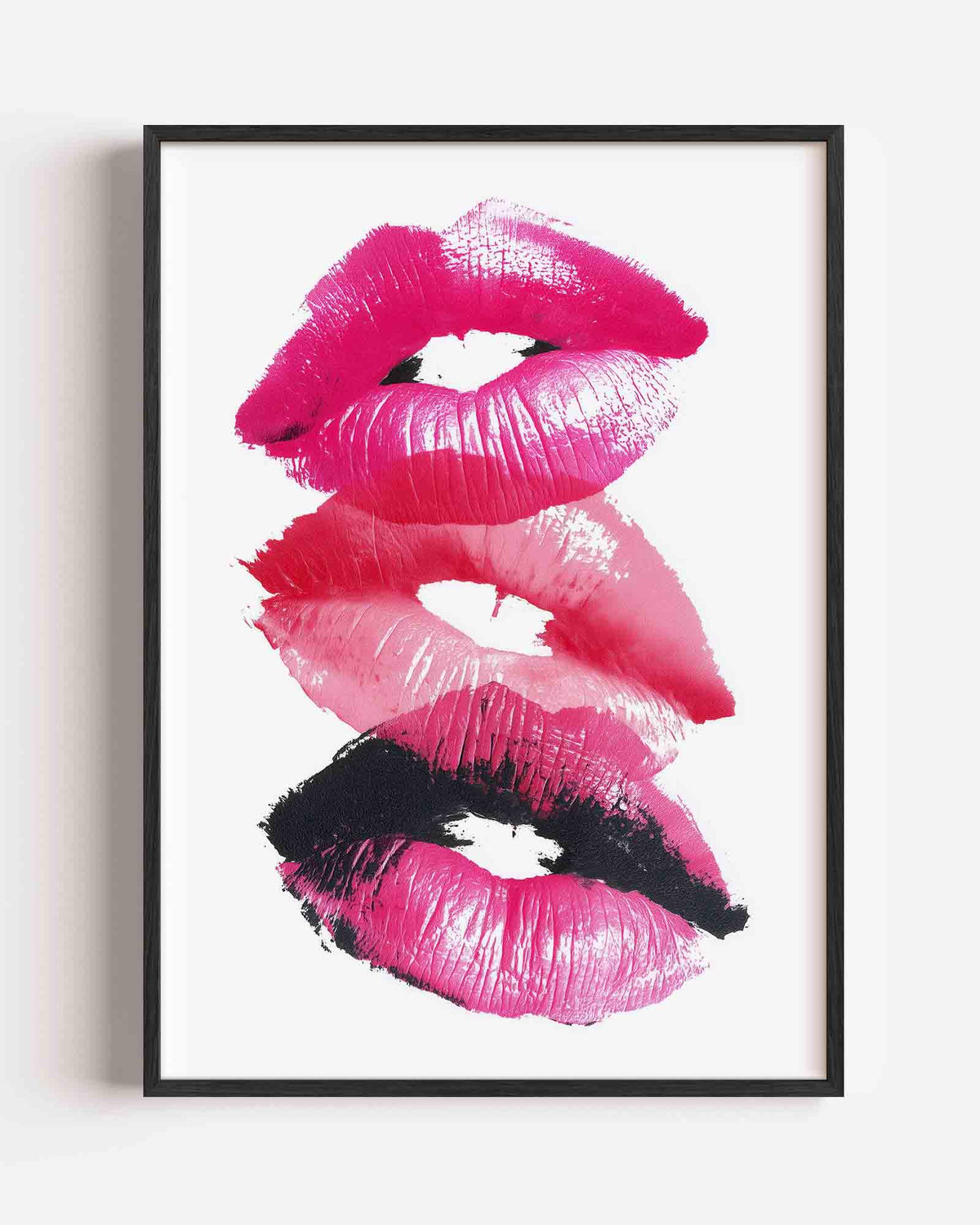 Lipafdrukken – Pop Art portret poster als wanddecoratie