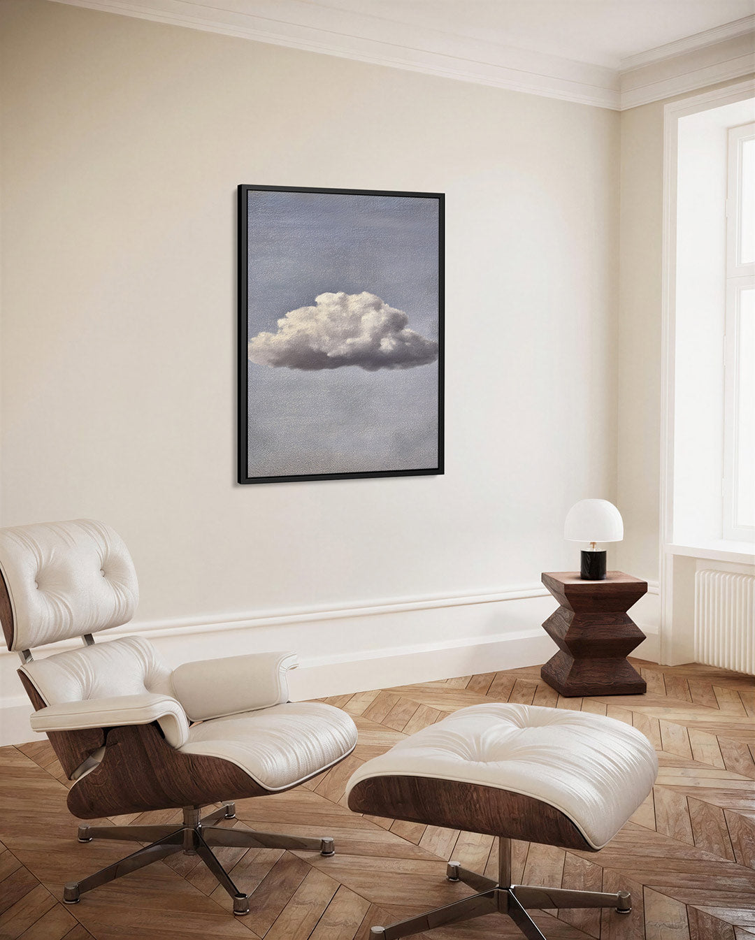 Dromerige wolk – staand wanddecoratie kunstwerk