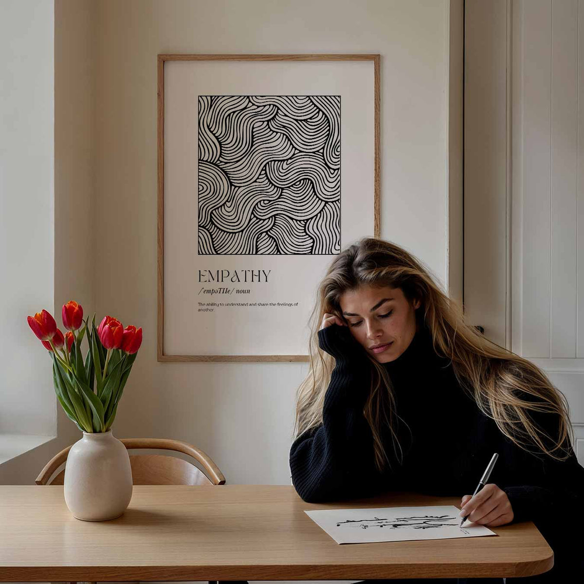 Empathy Wanddecoratie – Popart poster als moderne urban wanddecoratie