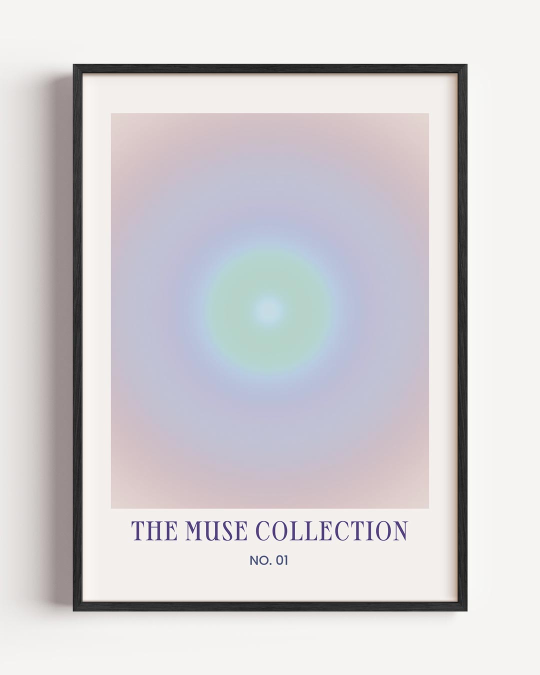 Stralende Muse – mindfulness portret poster als wanddecoratie