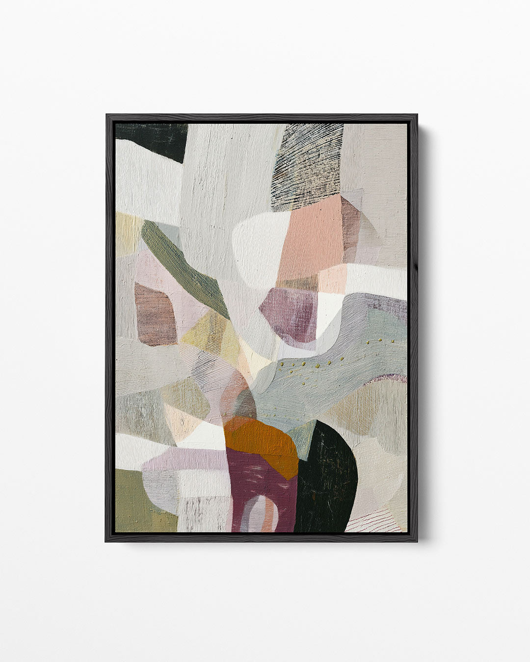 Organische vormen – staand wanddecoratie kunstwerk