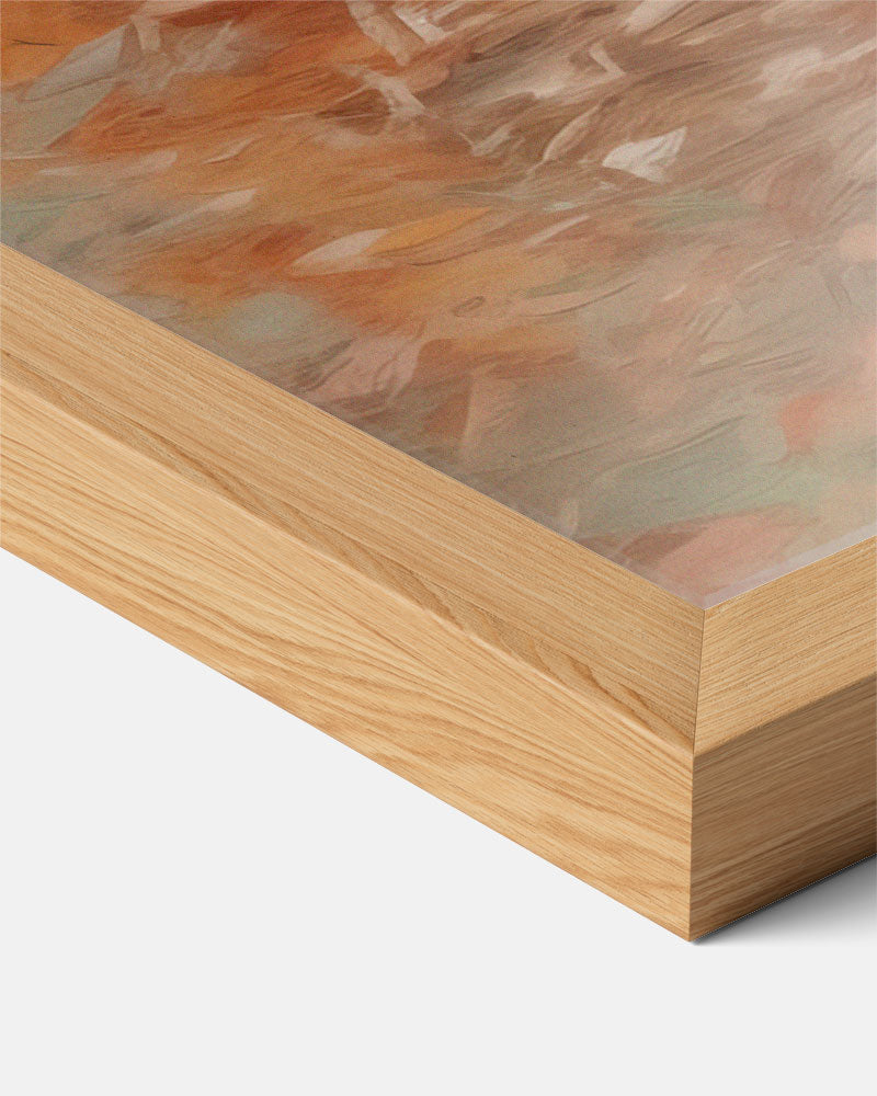 Abstract Landschap – staande vintage wanddecoratie van WallArtistic
