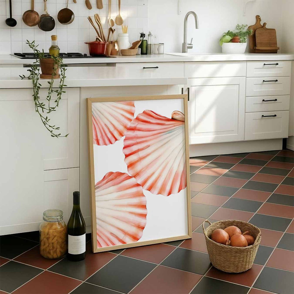 Zomerschelp Waterverf – dieren portret poster, afbeelding 7