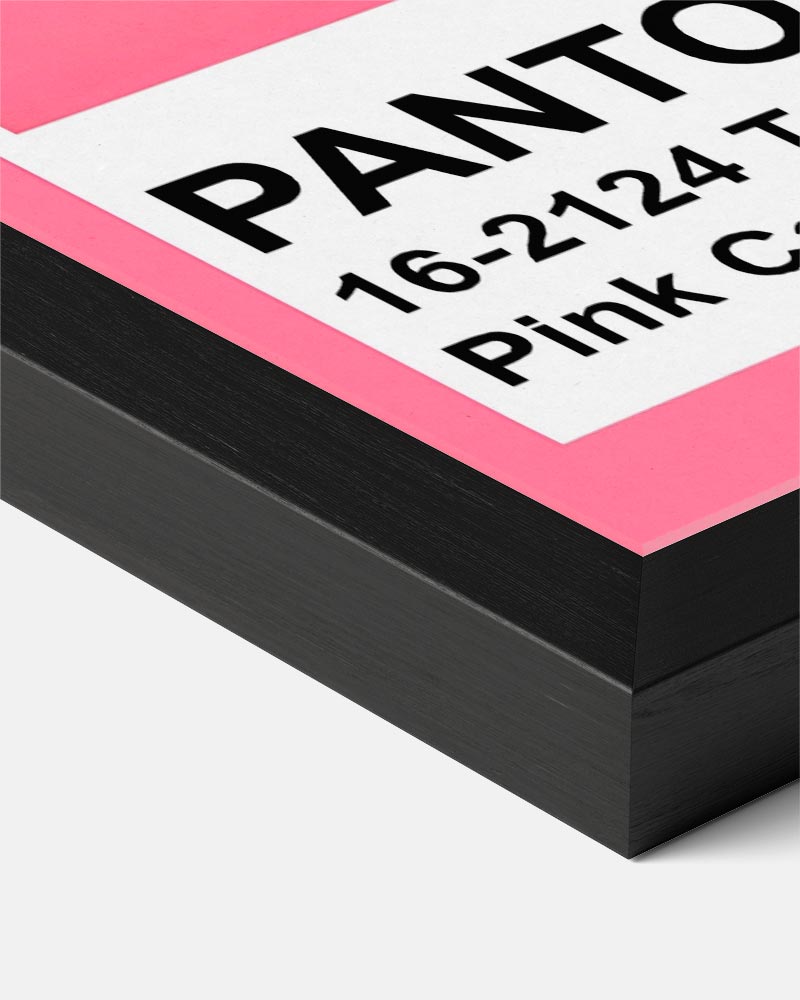 Pantone Pink Carnation – pop art streetart portret poster, afbeelding 8