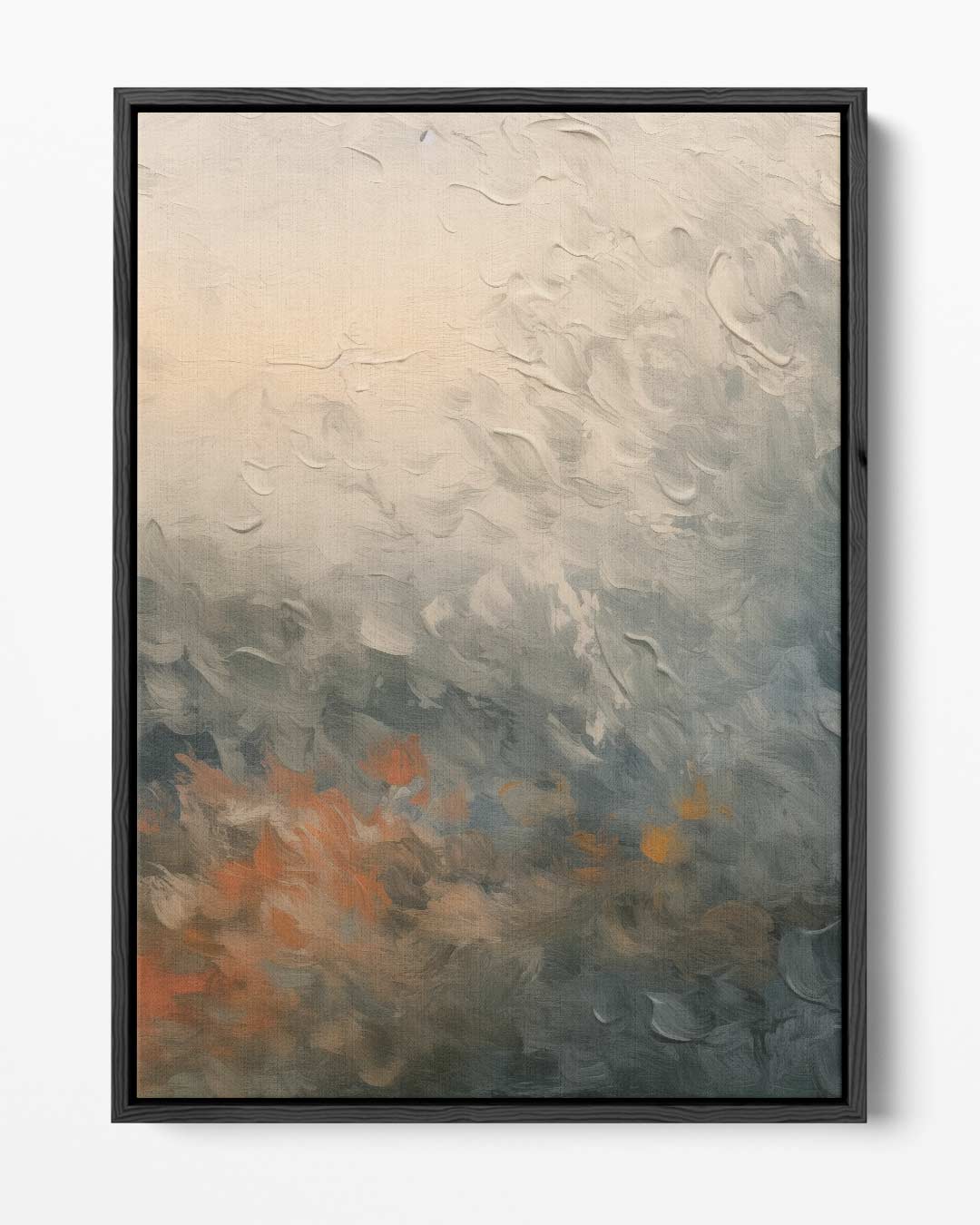 Kleurrijke Zonsopgang in Abstractie – portret kunstwerk als wanddecoratie