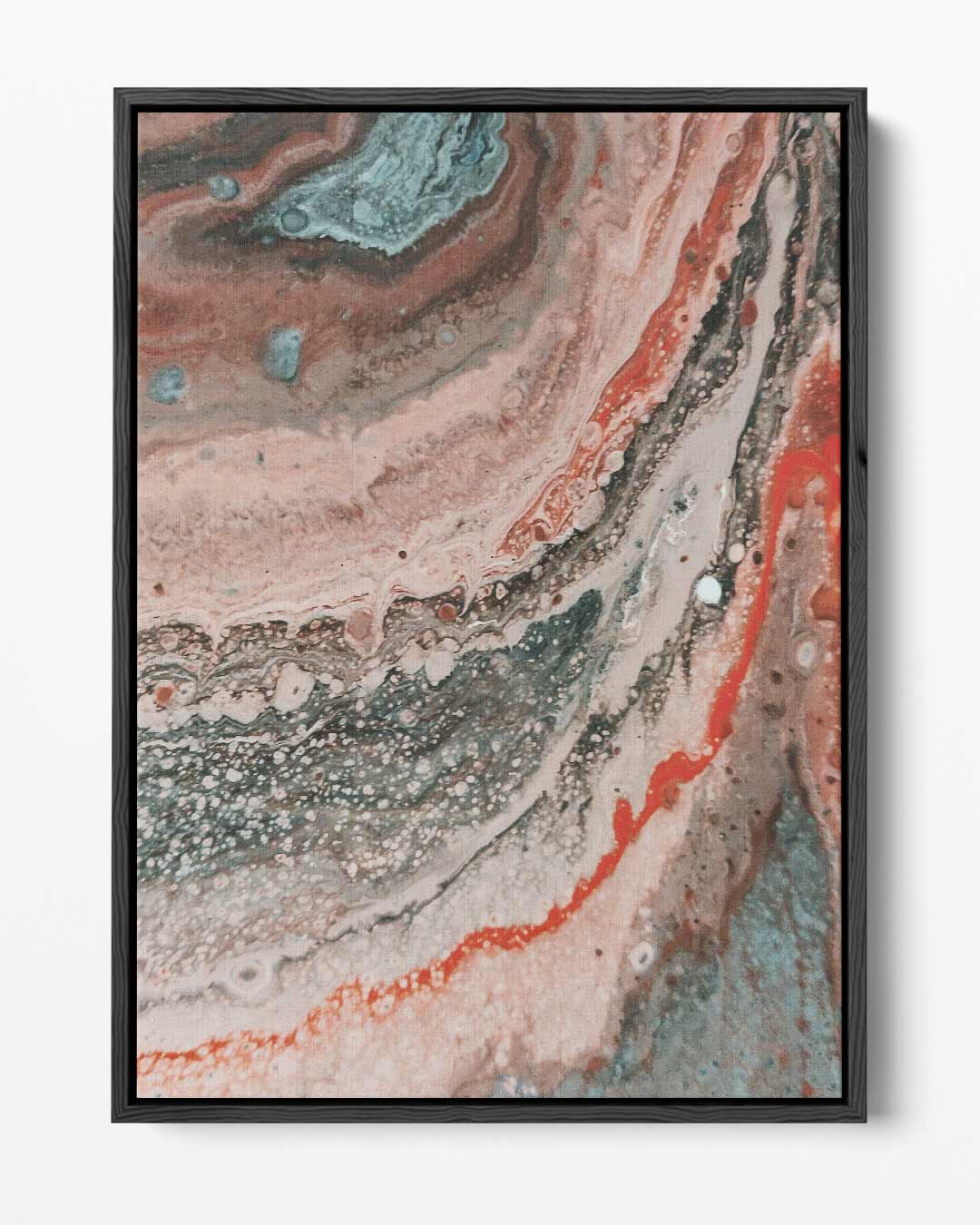 Kleurrijke Whirlpool – staand kunstwerk voor modern interieur