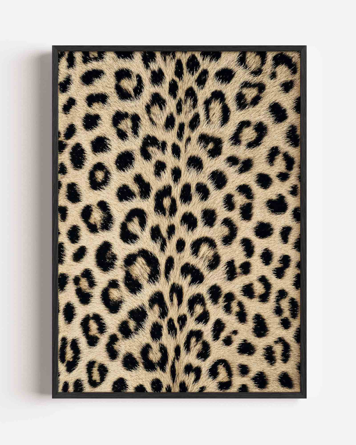 Luipaardprint – safari portret poster als wanddecoratie