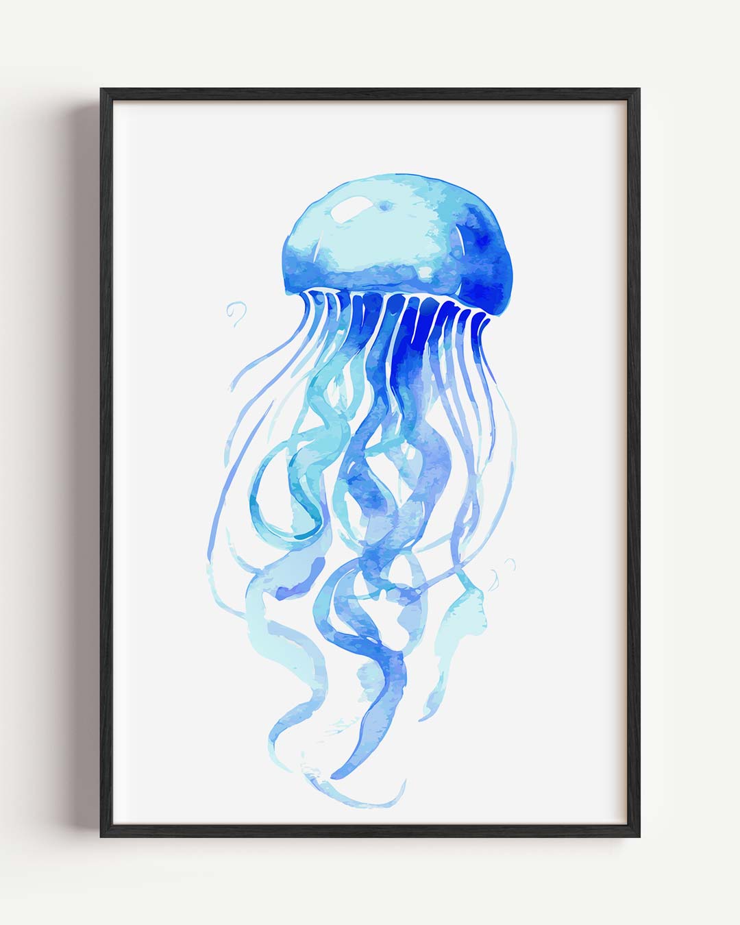 Elegante Kwal – dieren portret poster als wanddecoratie