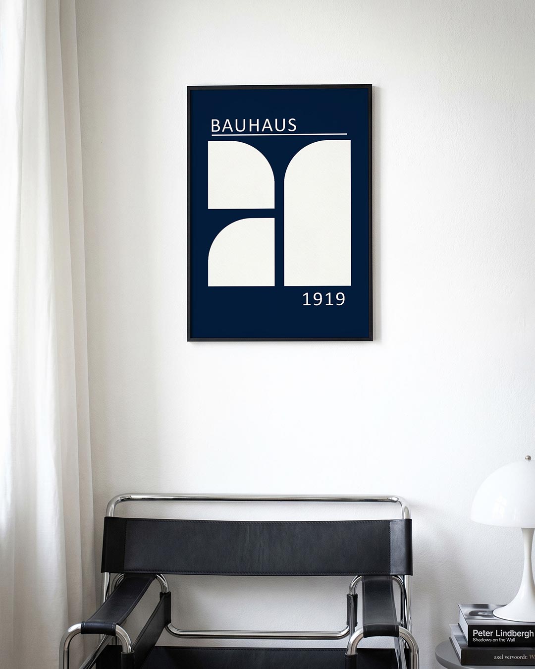 Vorm en balans – moderne Bauhaus wandkunst als poster
