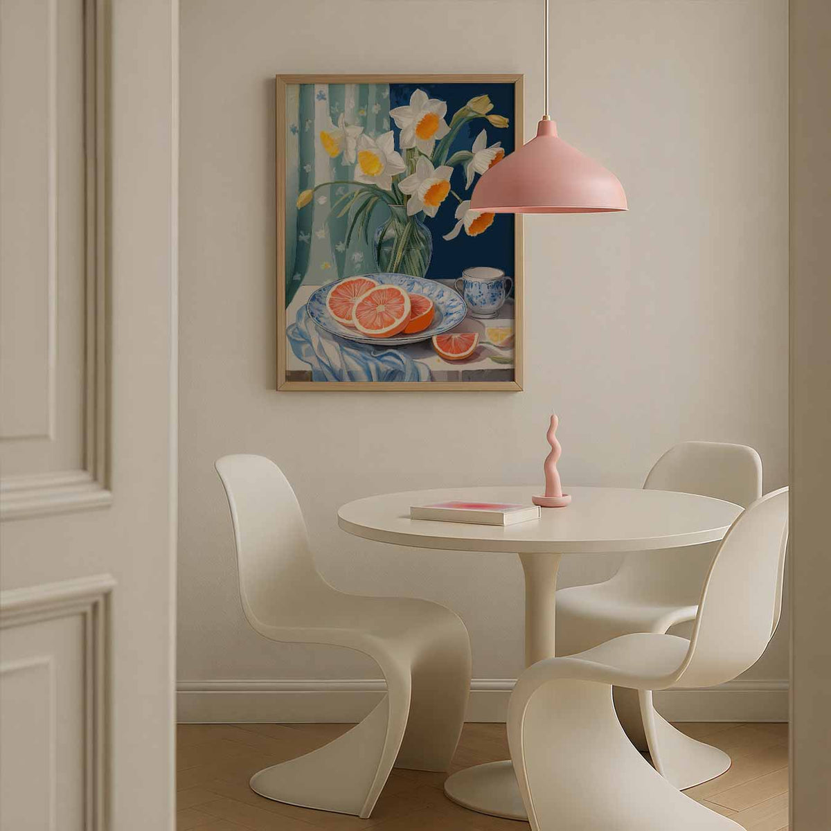 Vrolijke Voorjaarsbloem – bloemen poster in staand formaat