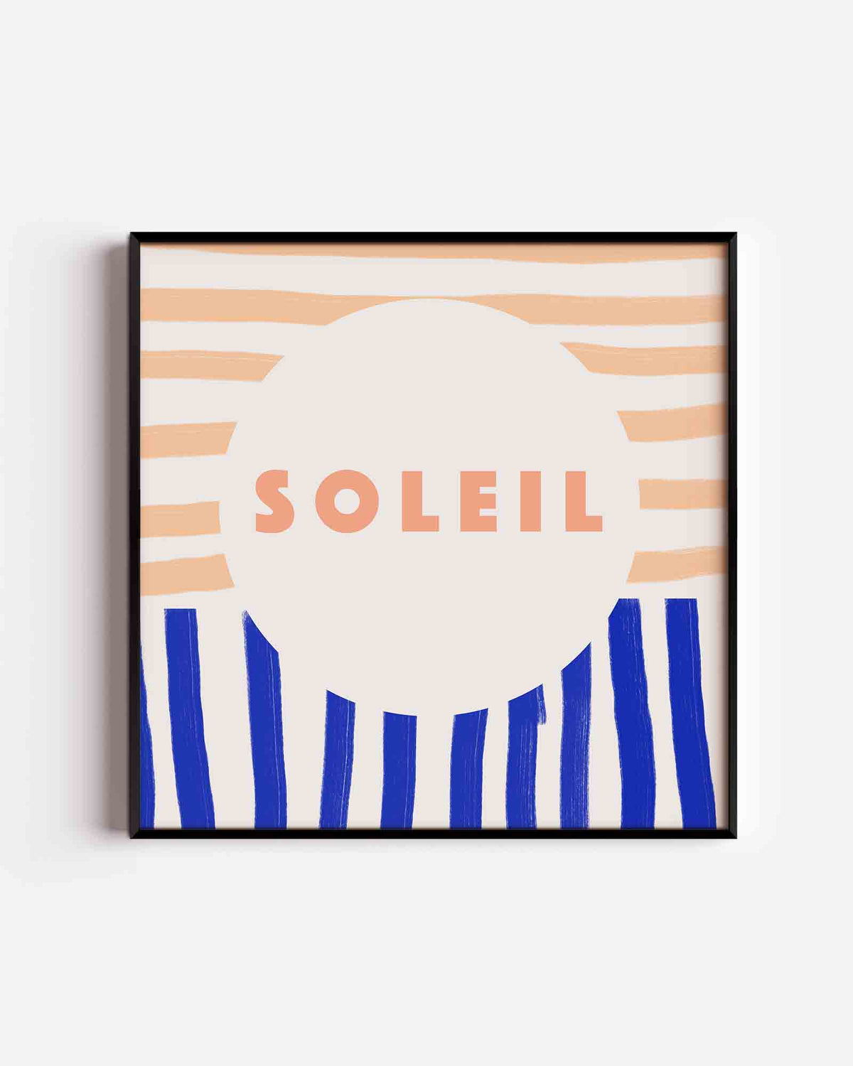 Soleil – keuken vierkante poster als wanddecoratie