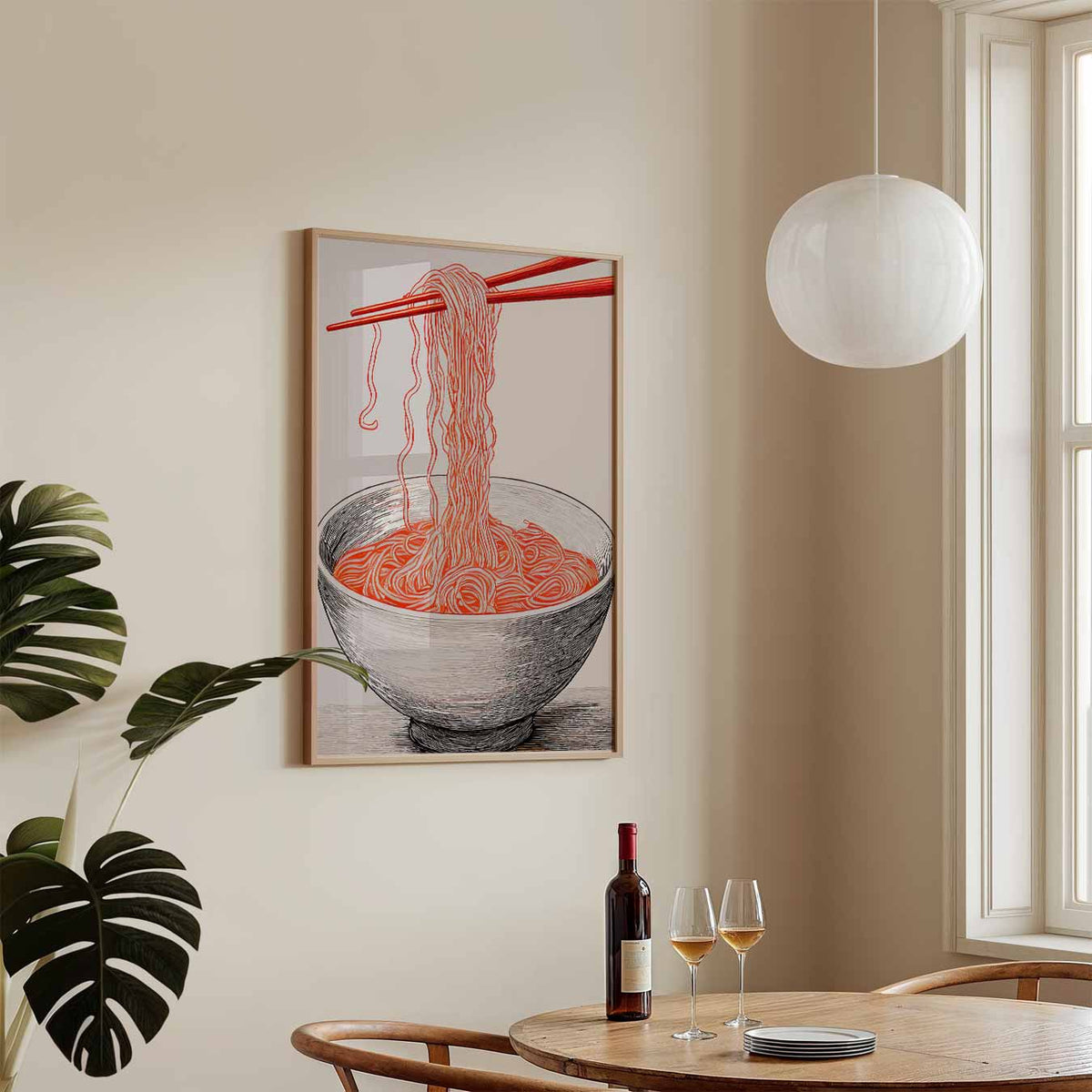 Ramen Express – keukenposter in staand formaat