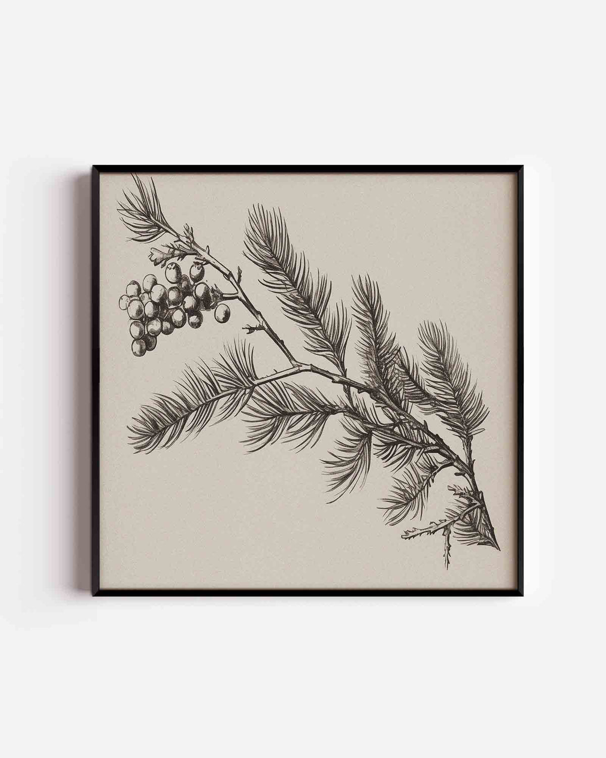 Abstracte – vierkante poster met kleur en vormen als wanddecoratie
