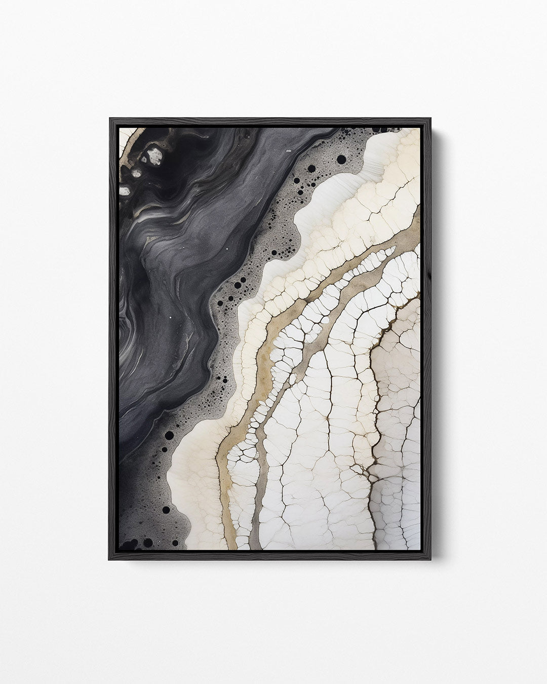 Organische lijnen – staand wanddecoratie kunstwerk