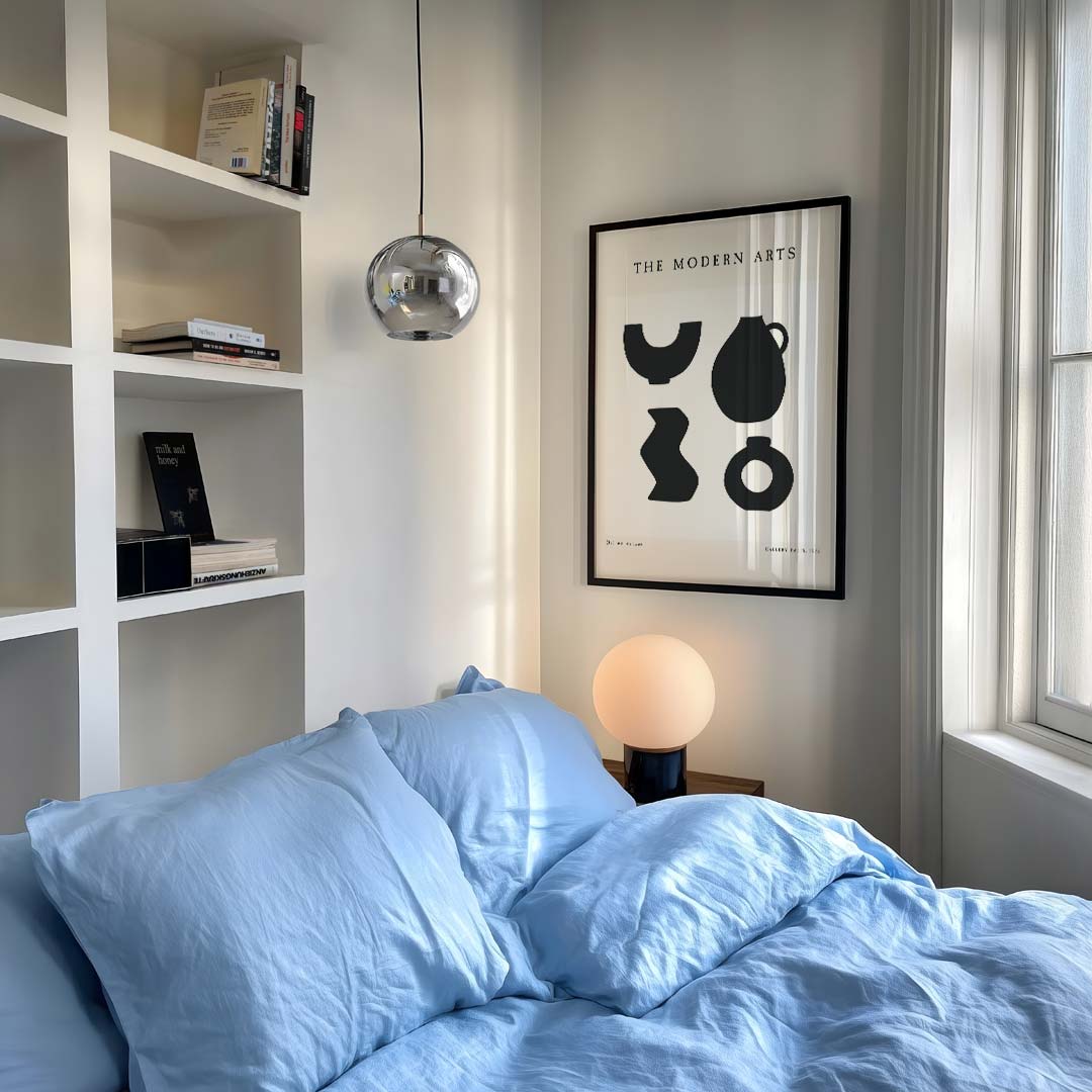 Moderne Grafische Kunst – staande moderne wanddecoratie van WallArtistic
