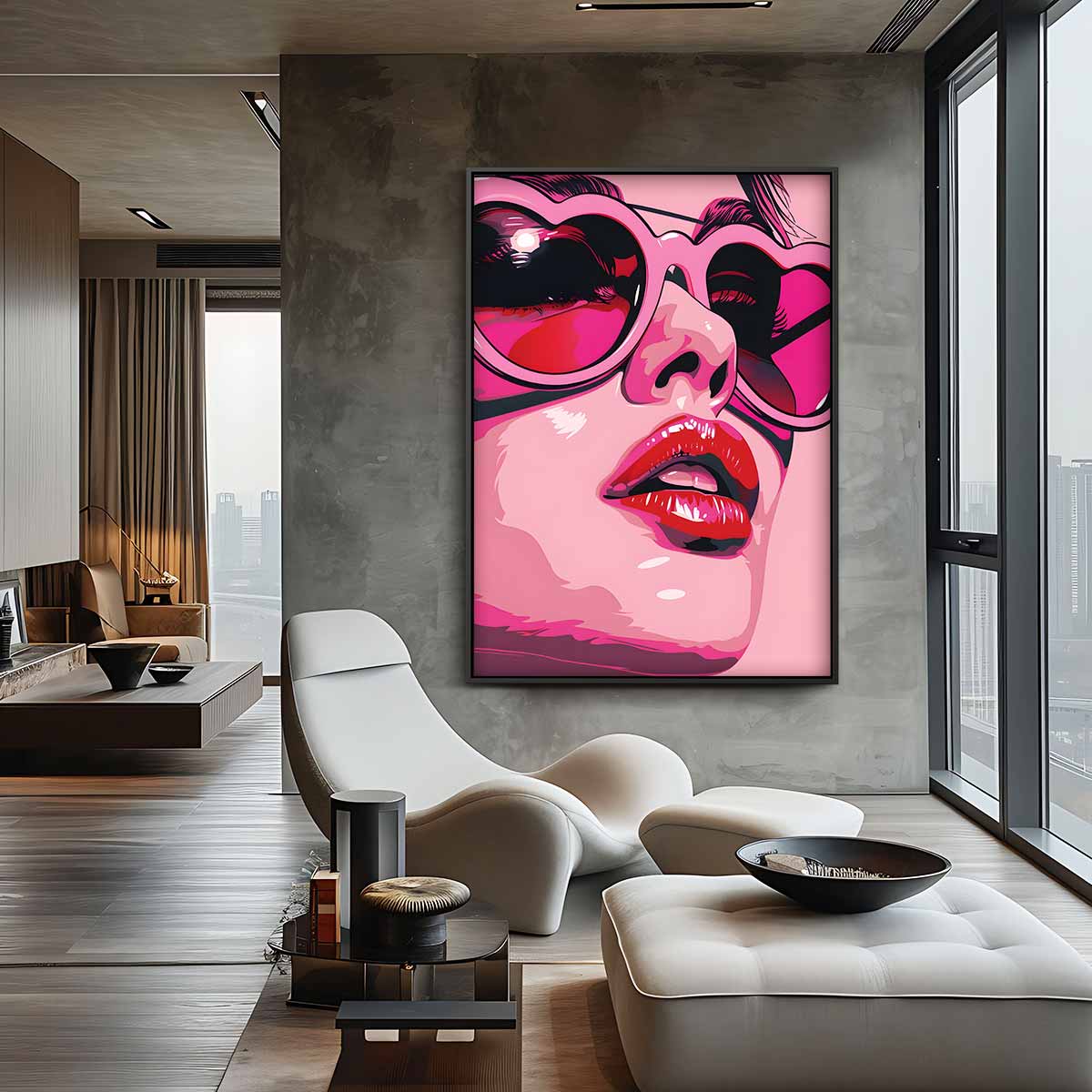 Glamoureuze Dromen – staande wandkunst voor woonkamer of interieur