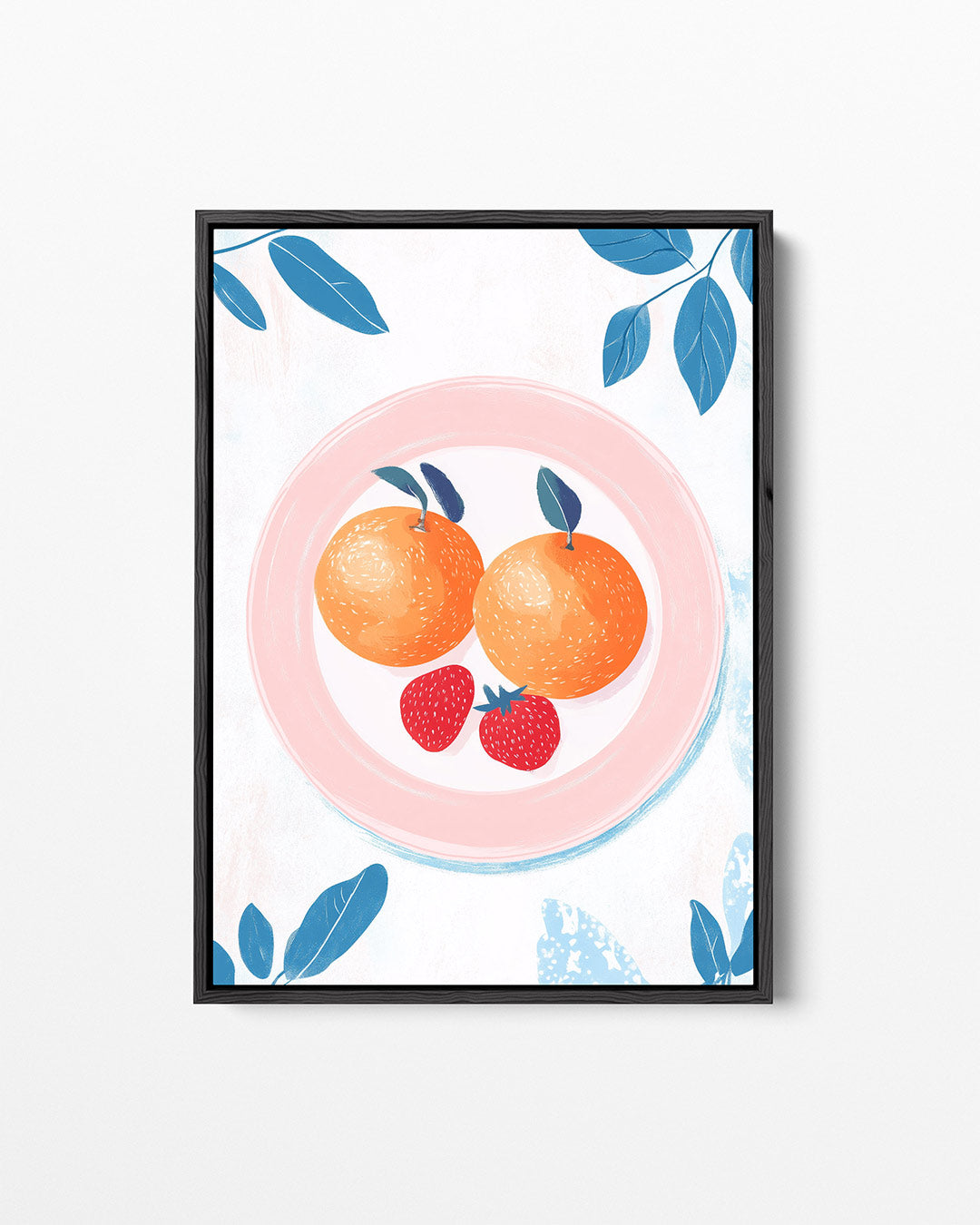 Fruit op bord – staand wanddecoratie kunstwerk