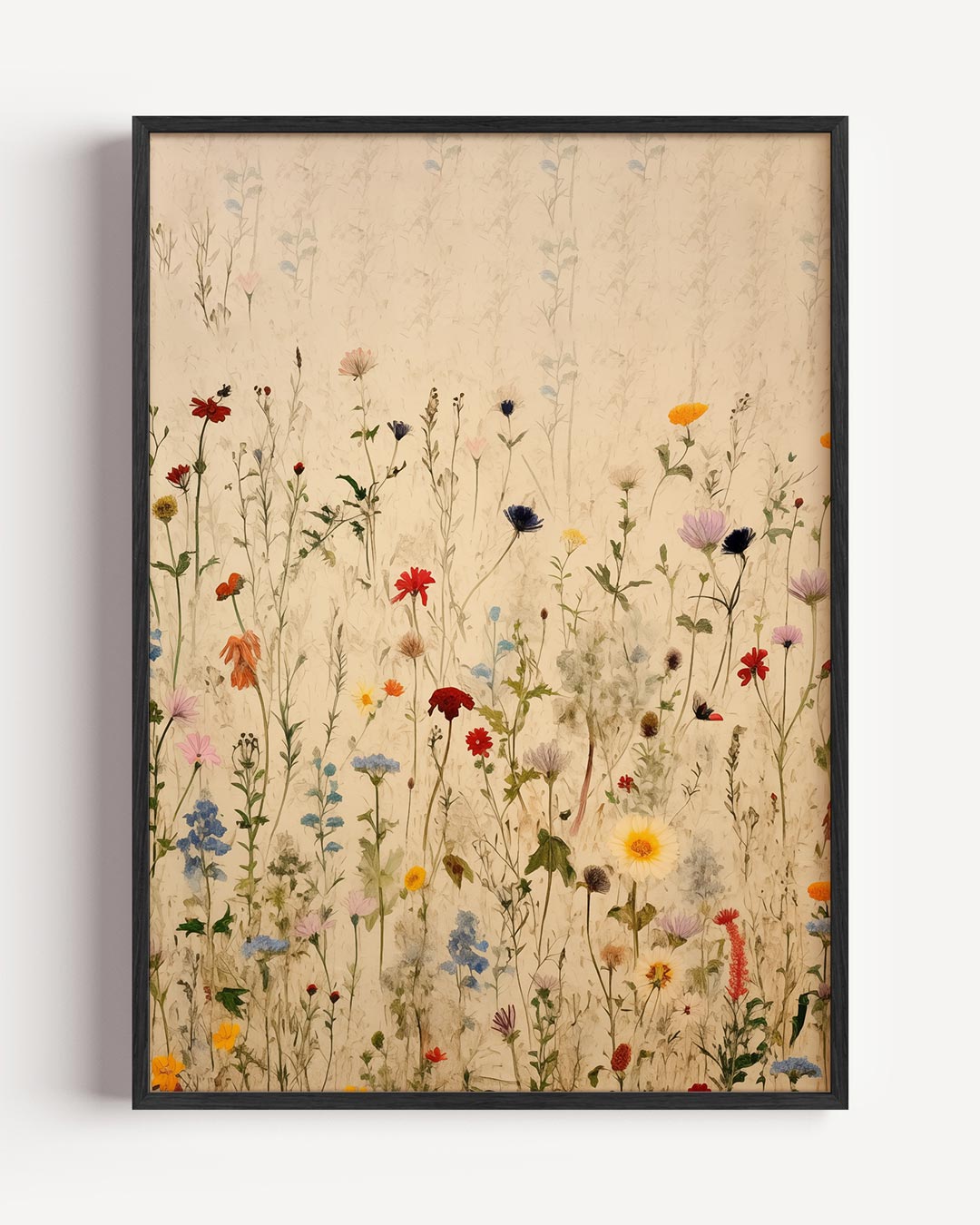 Bloemenparadijs – bloemen portret poster als wanddecoratie