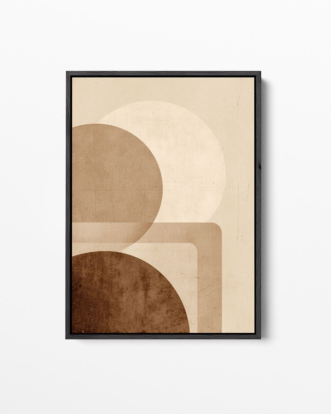 Geometrische vormen – staand wanddecoratie kunstwerk