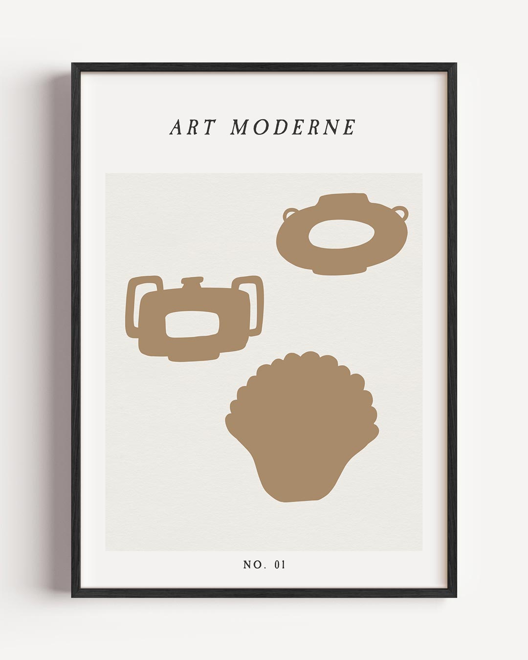 Moderne Art Deco – moderne portret poster als wanddecoratie