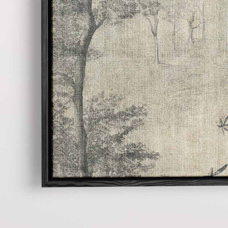 Mystieke Boswandeling – staand kunstwerk voor modern interieur