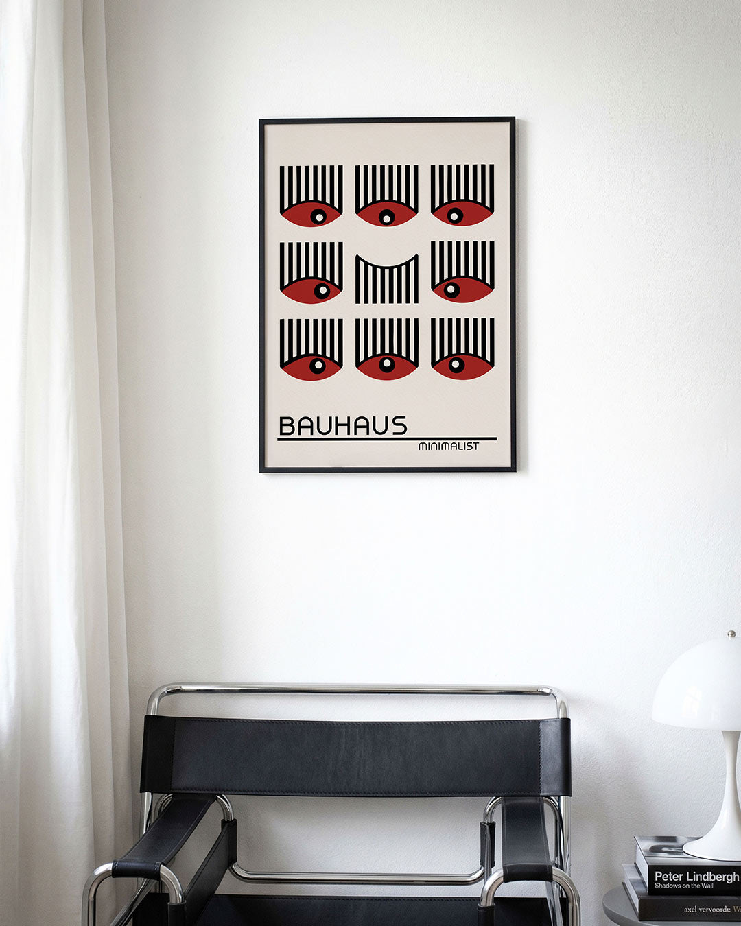 Vorm en lijnen – moderne Bauhaus wandkunst als poster