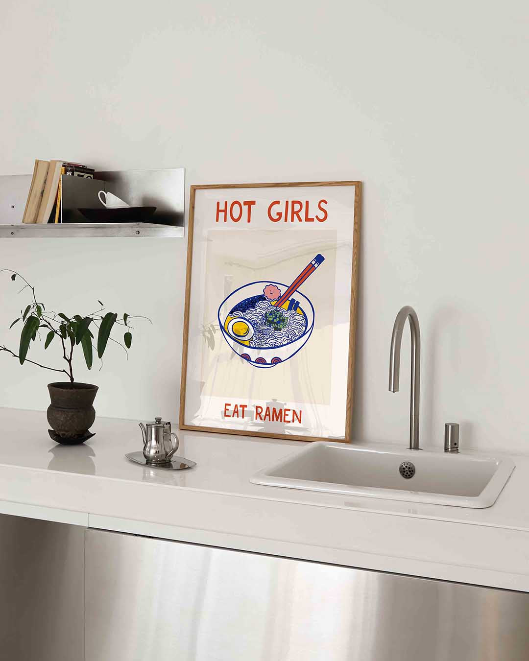 Ramen bowl – Aziatische poster in staand formaat