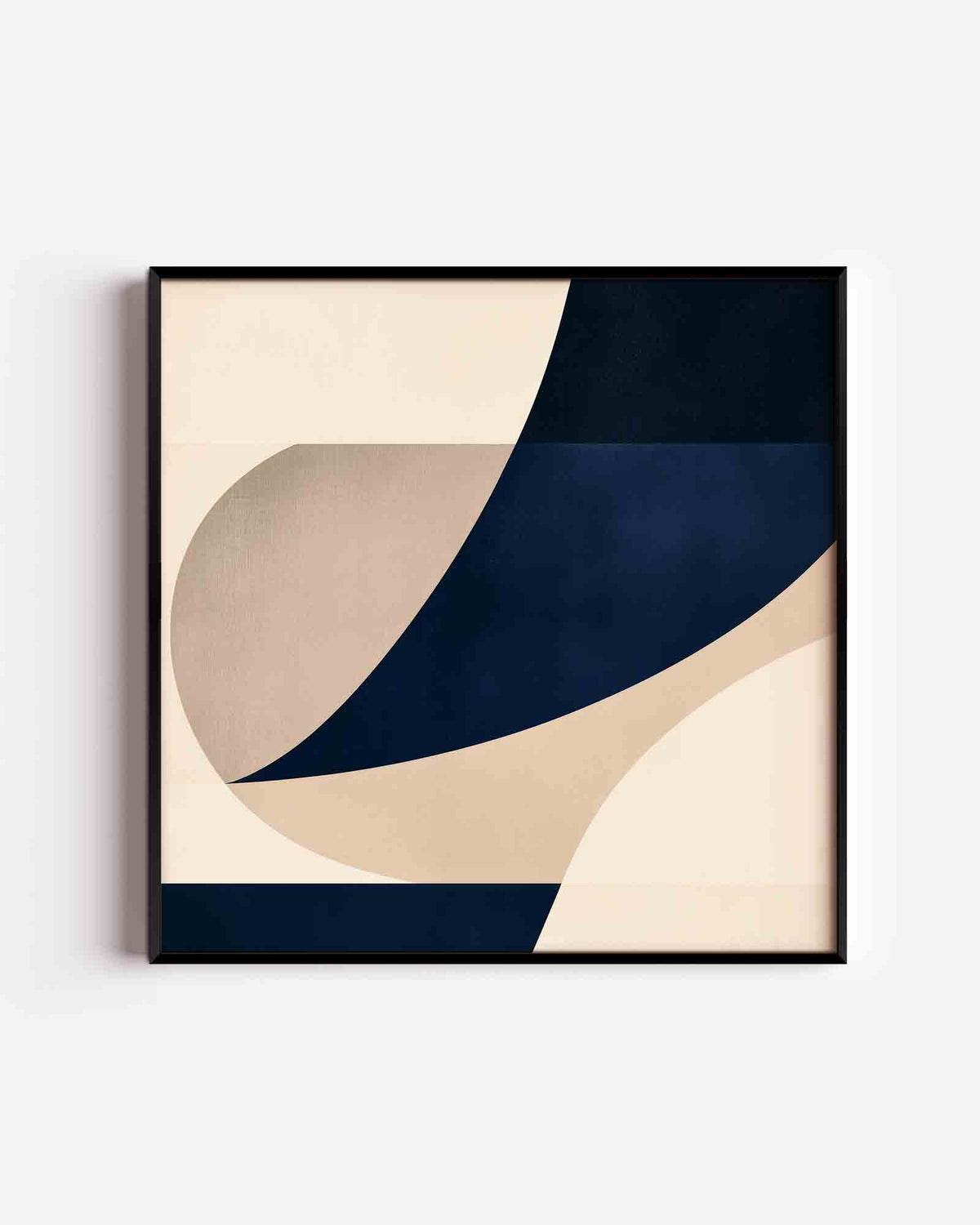 Abstracte vormen – moderne vierkante poster als wanddecoratie