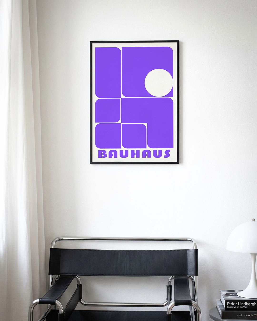 – moderne Bauhaus wandkunst als poster
