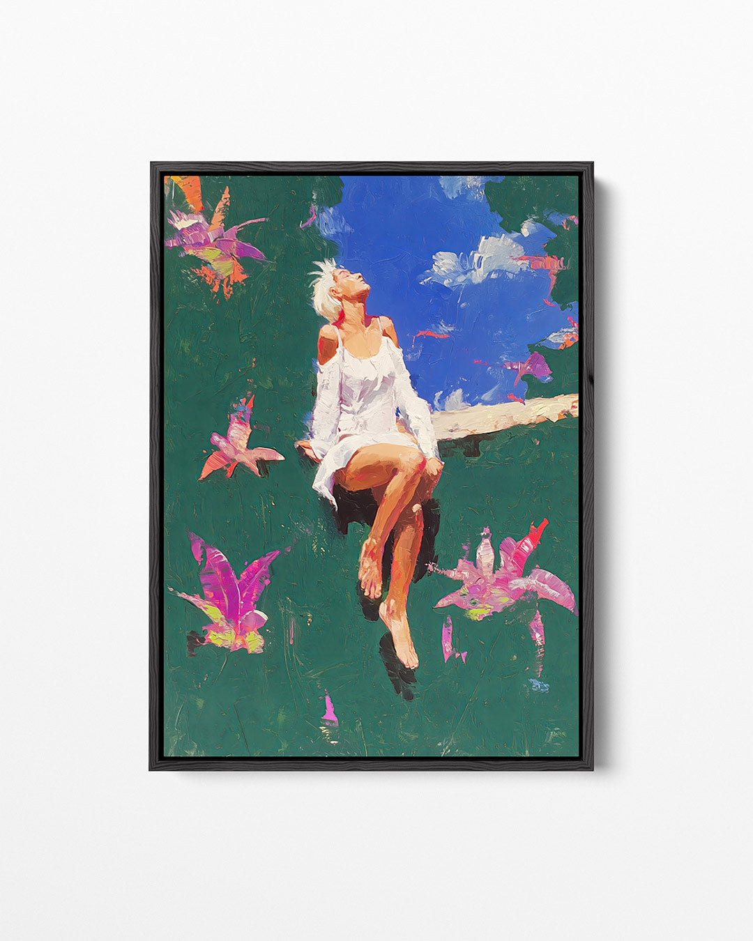 Zonnige droom – staand wanddecoratie kunstwerk