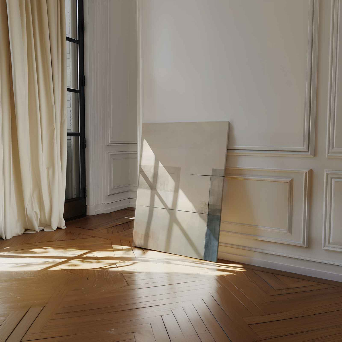 Rustige Horizon – staand kunstwerk voor modern interieur