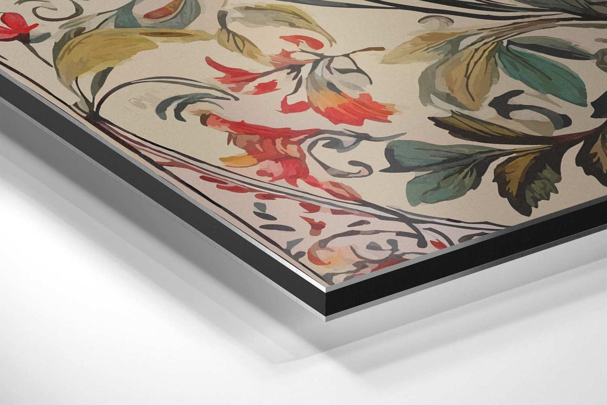 Bloemenpracht op Canvas – canvas kunstwerk als wanddecoratie
