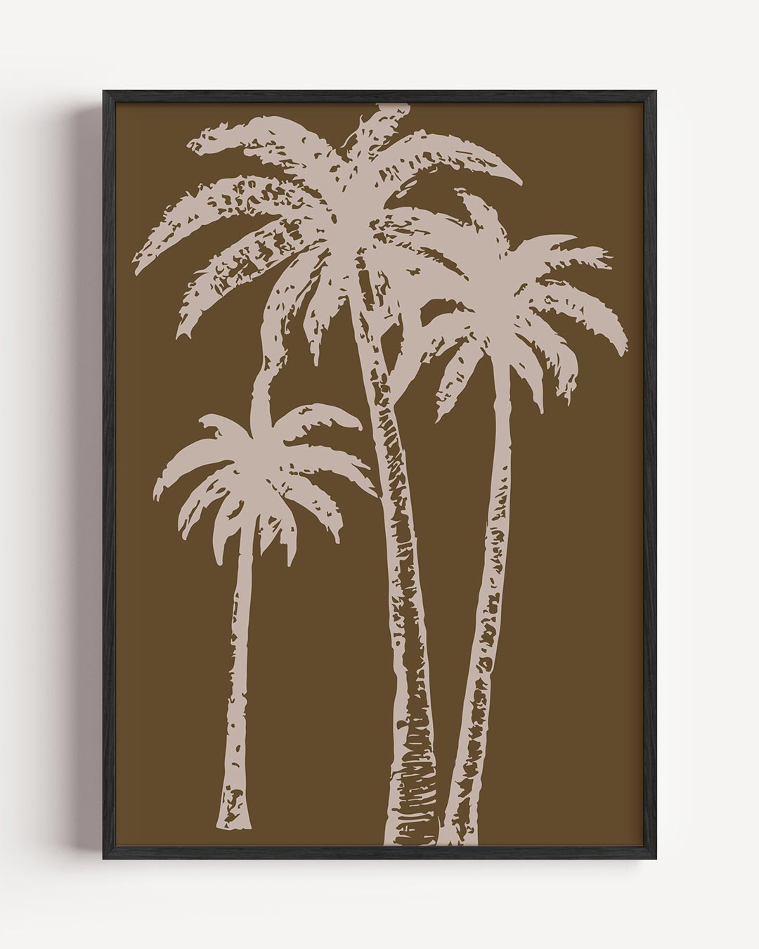 Tropische Palmboom Artistieke – zomer portret poster als wanddecoratie