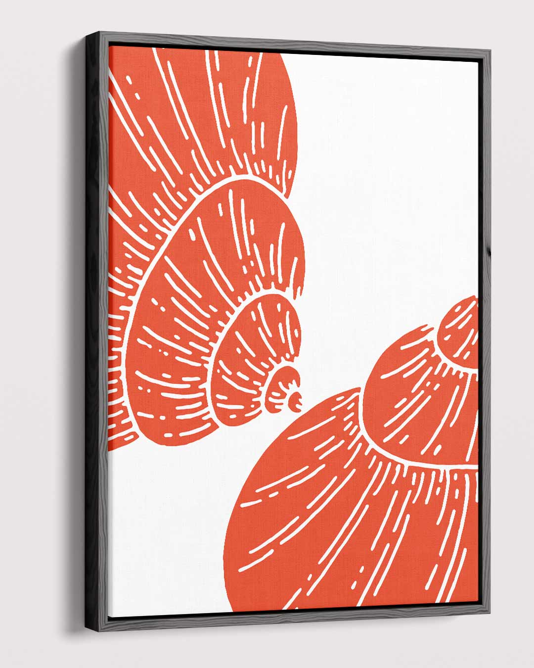 Schelp Safari – canvas kunstwerk als wanddecoratie