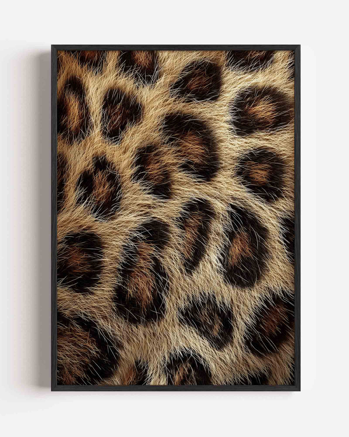 Luipaardprint – safari portret poster als wanddecoratie