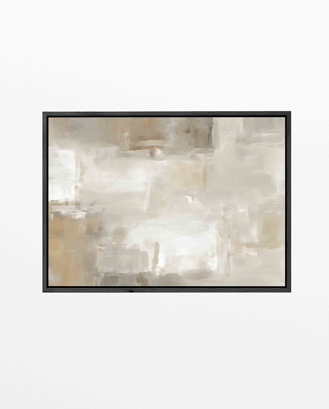Zachte kleuren compositie – Overgangen – liggend abstract kunstwerk