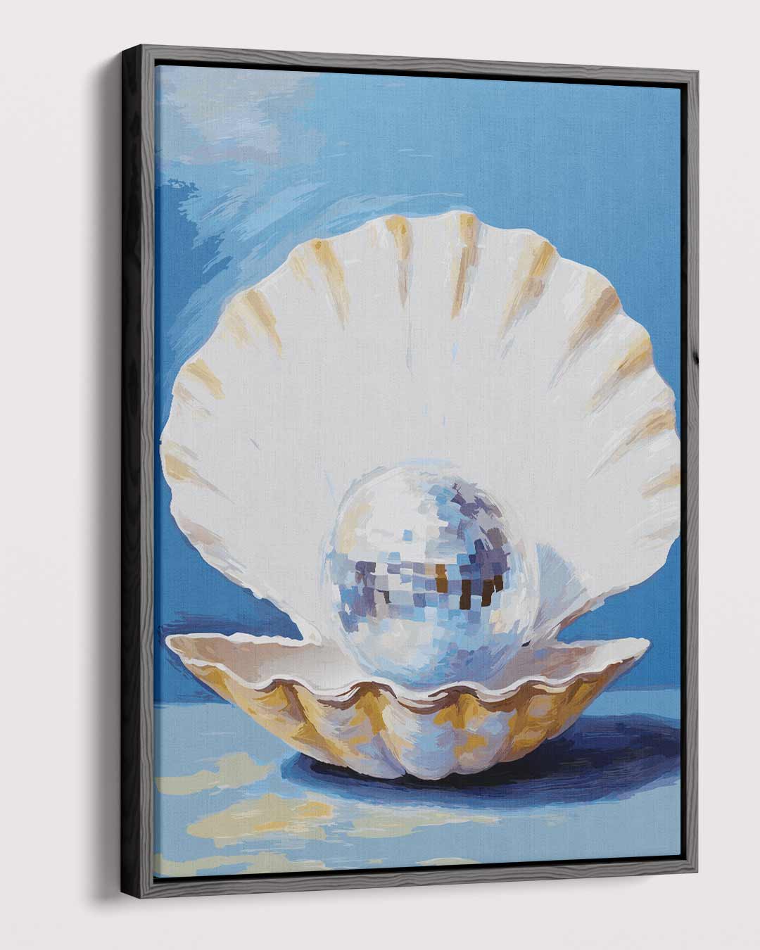 Parel van de Disco – dibond kunstwerk als wanddecoratie