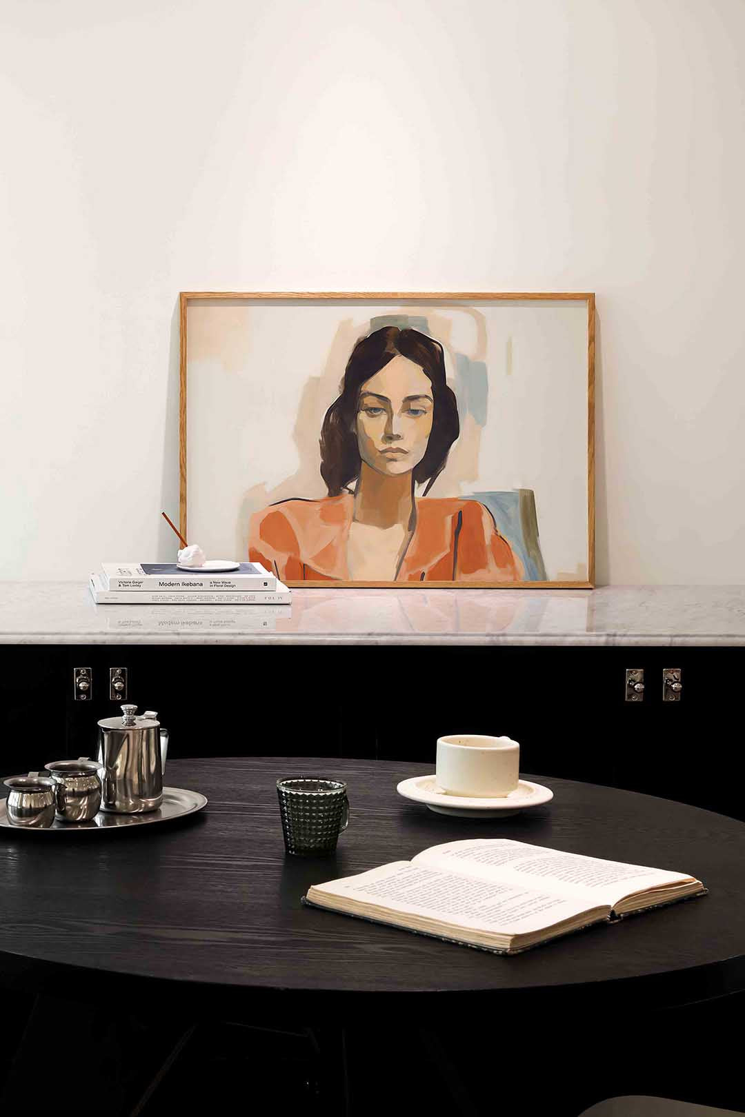 Vrouwelijk portret – portret poster in liggend formaat