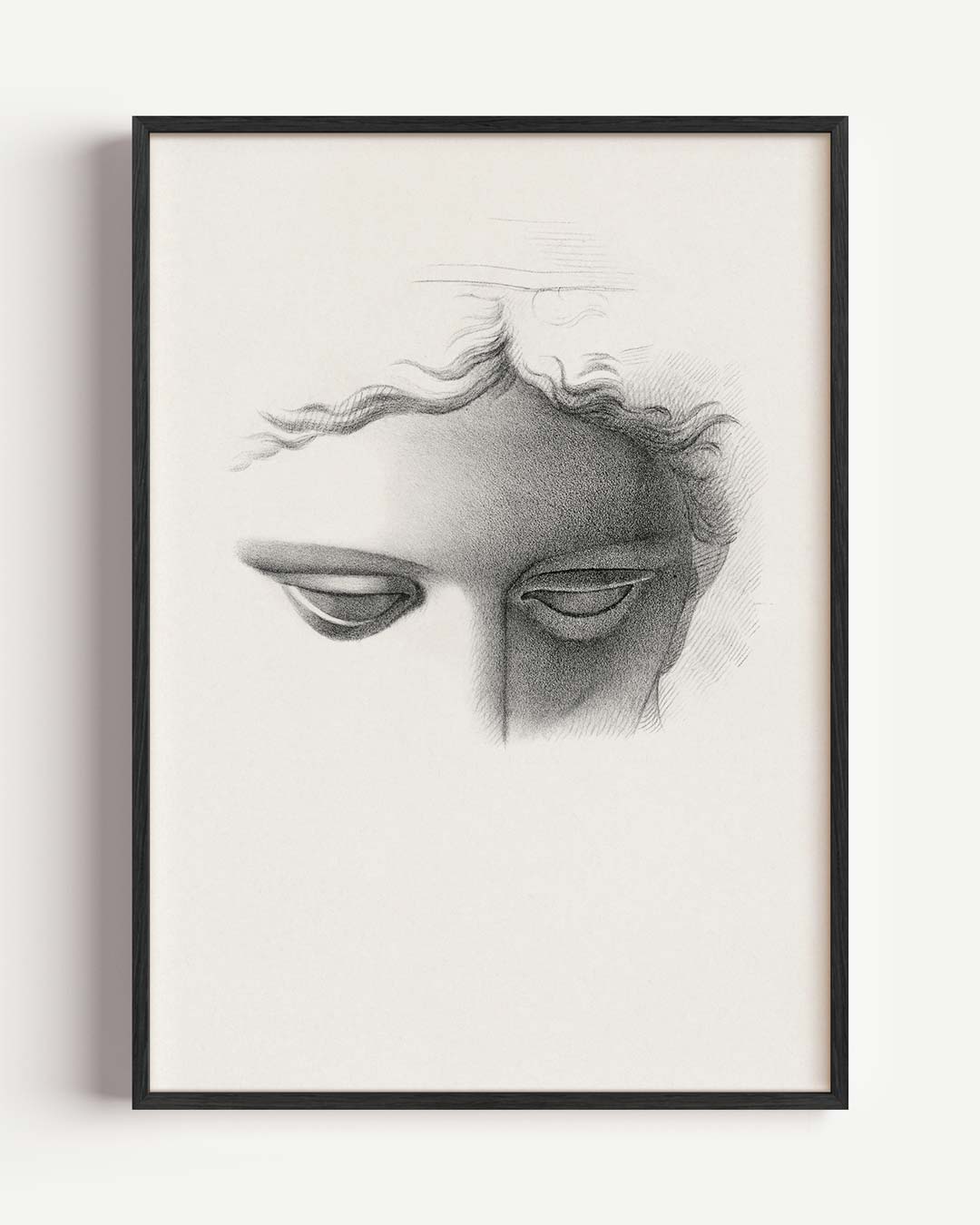 Elegante Schets van Mysterie – vintage portret poster als wanddecoratie