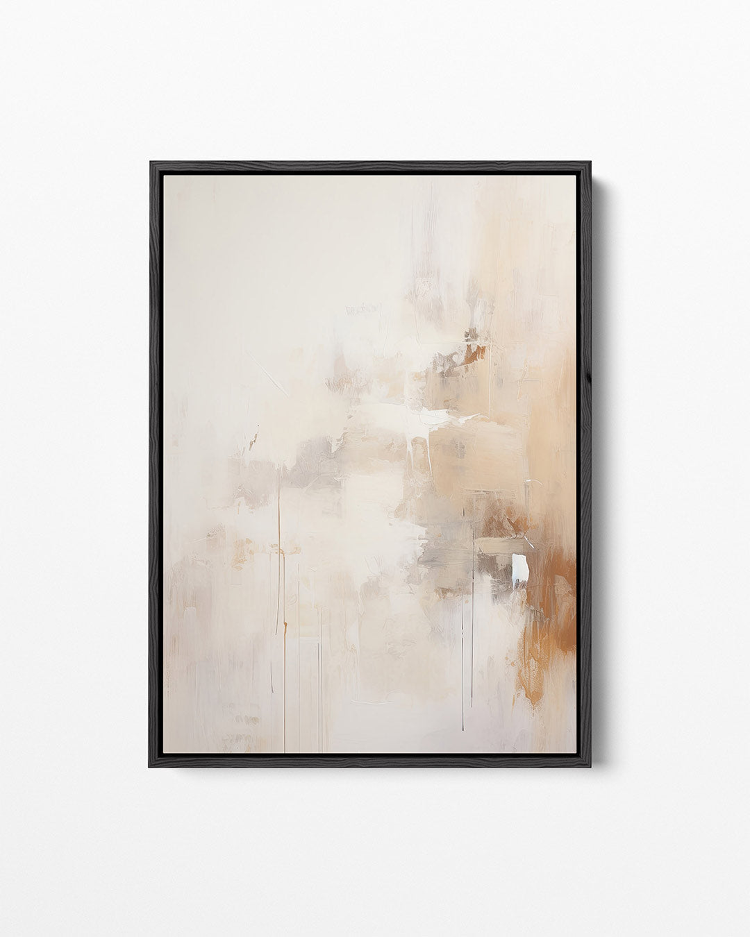 Zachte kleuren compositie – staand wanddecoratie kunstwerk