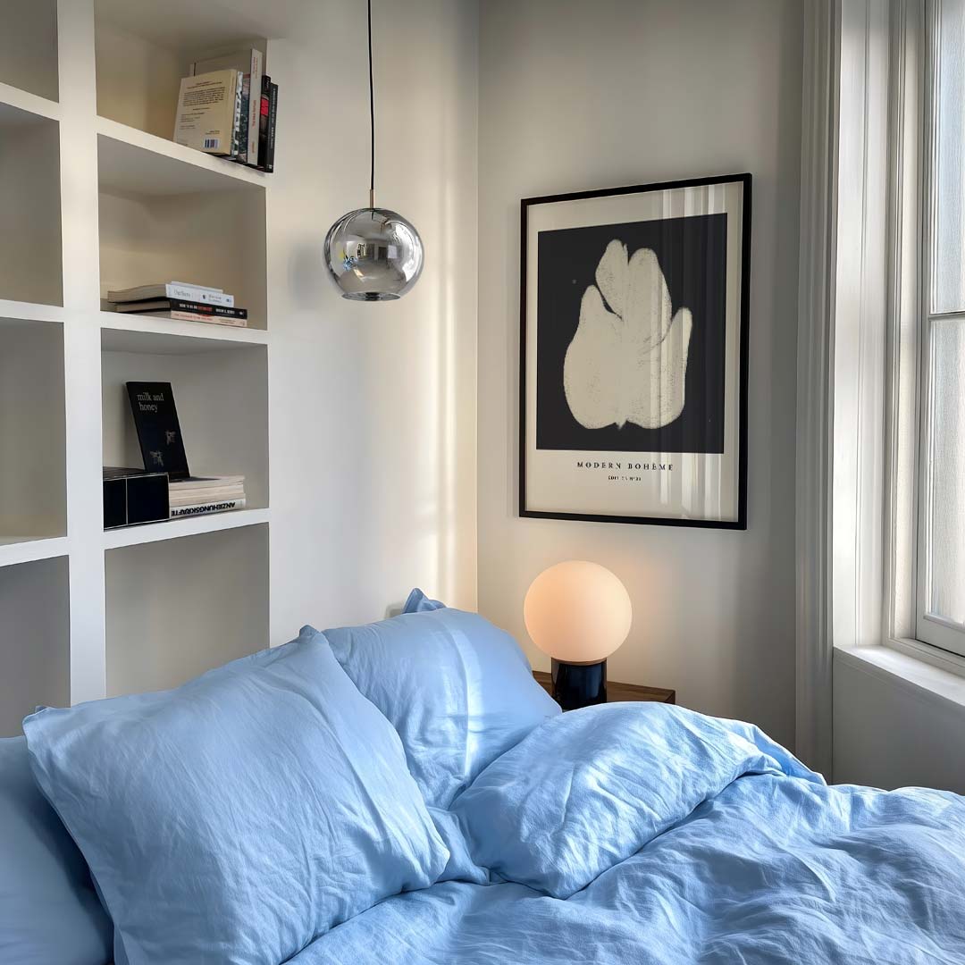 Modern Boho Kunstprint – staande boheme wanddecoratie van WallArtistic