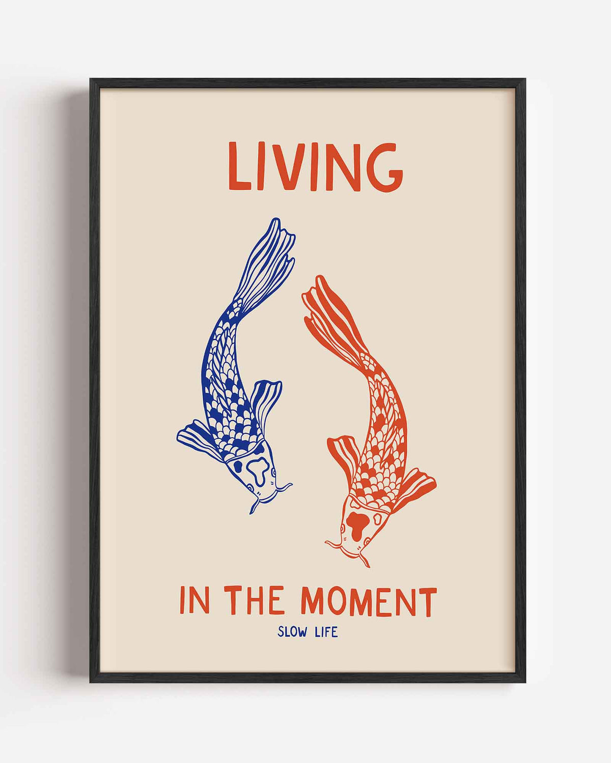Koi vissen – Aziatische portret poster als wanddecoratie