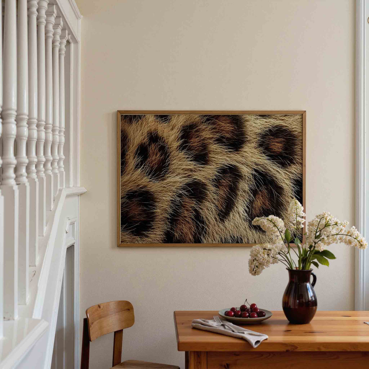 Luipaardprint – tropische poster in liggend formaat