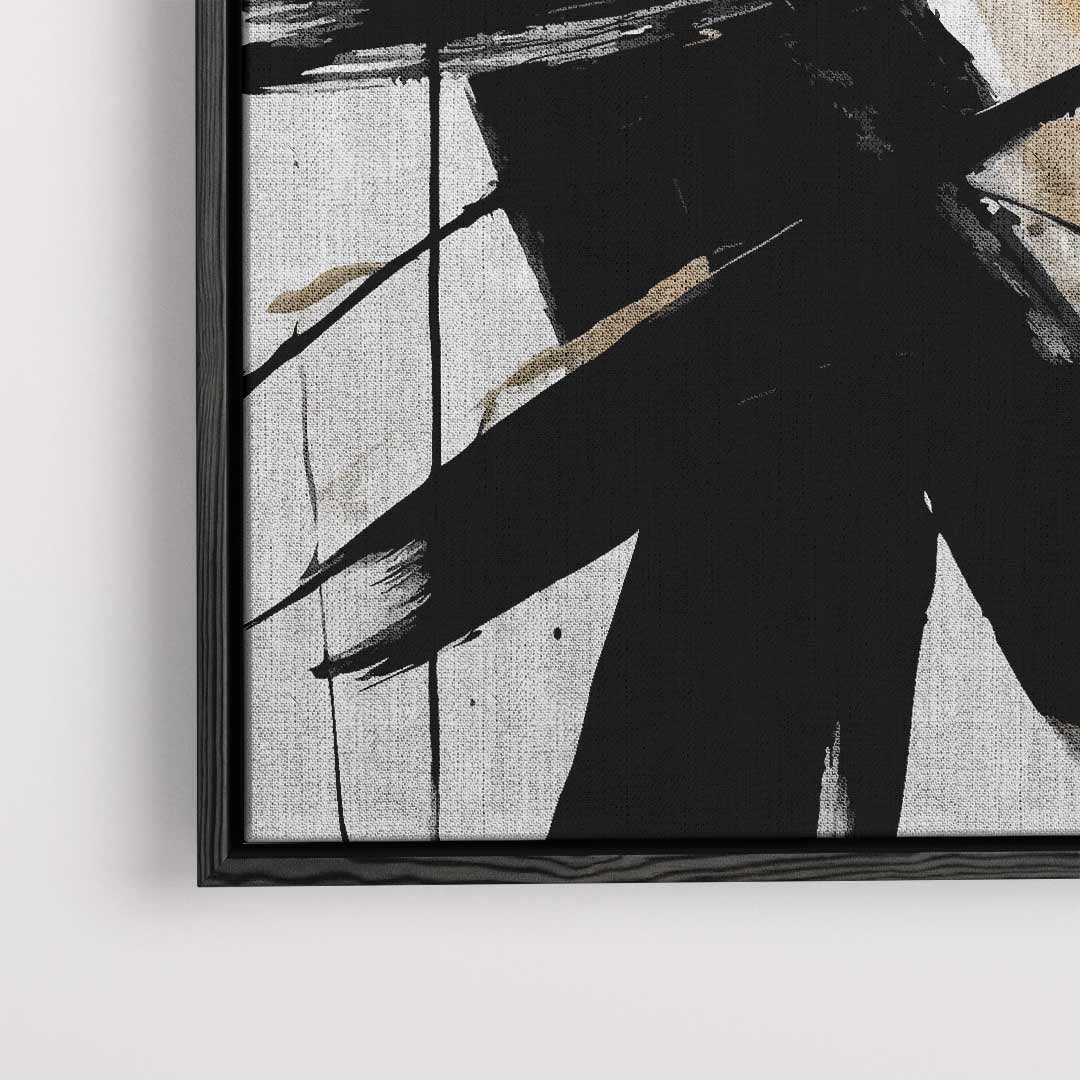 Abstracte Expressie – dibond kunstwerk als wanddecoratie