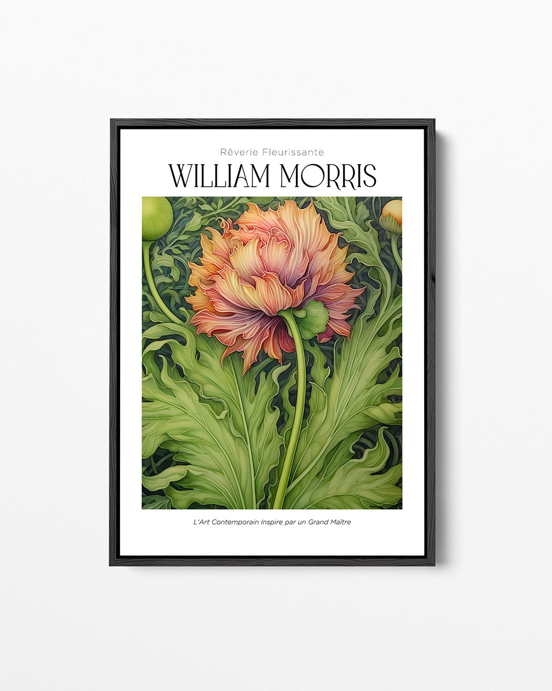 Bloemrijke droom – staand wanddecoratie kunstwerk