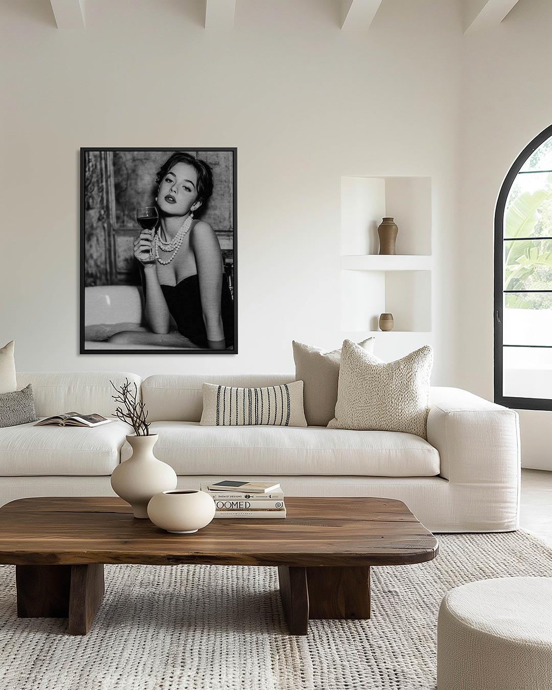 Abstract – kunstwerk als stijlvolle wanddecoratie