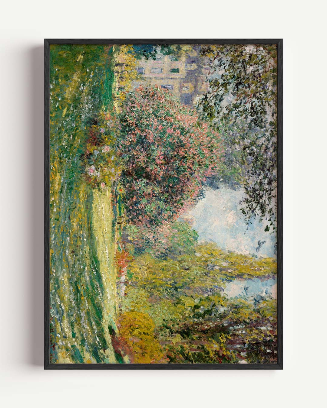 Monet Garden – Popart en Streetart portret poster als wanddecoratie